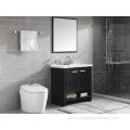 Custom Black Small Floor Standing Bathroom Vanity Cabinets